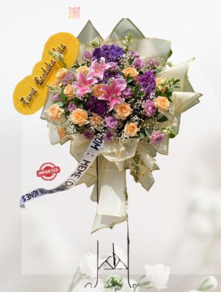 Sf#33 — Rose, Lily, Hydrangea Flower Standing Flower