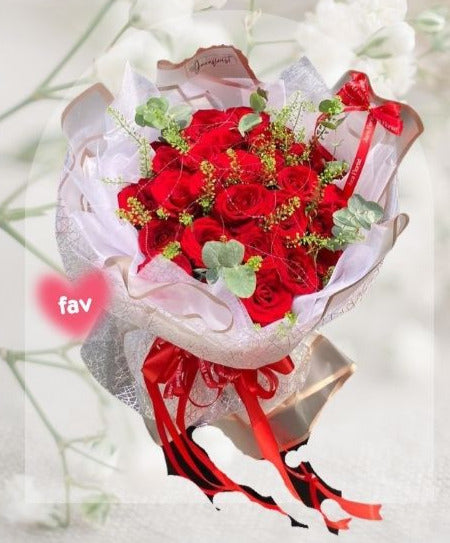 HBr#31 – Rose Bouquet 40 Red Roses