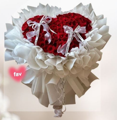 HBr#34 – Rose Bouquet 80 Red Roses
