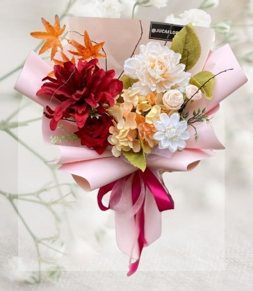 Buket Wisuda Flower Mix Bouquet HGd#39