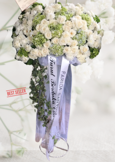 Sf#39 — Rose & Hydrangea BIG Standing Flower