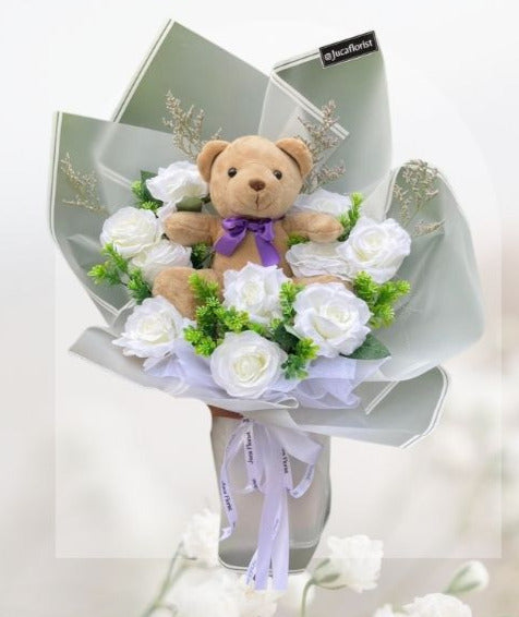Buket Wisuda Big Rose Doll HGd#41