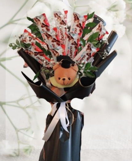 Buket Wisuda 10 Bueno Chocolate Bouquet HGd#47