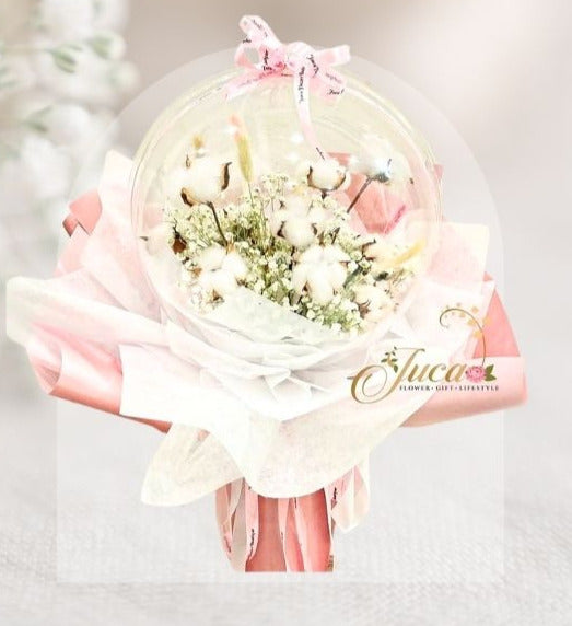 Buket Wisuda Acrylic Balloon Fresh Bouquet HGd#48