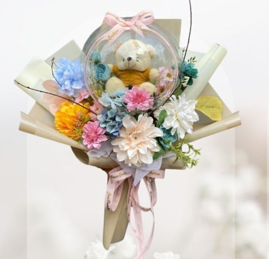 Buket Wisuda Acrylic Balloon Bouquet HGd#49