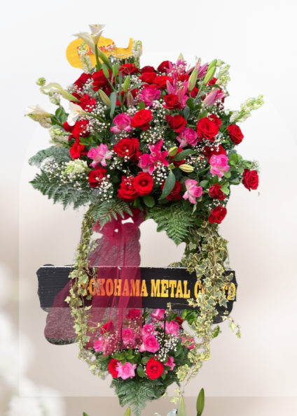 Sf#50 – Standing Flower Rose and Lily Atas Bawah
