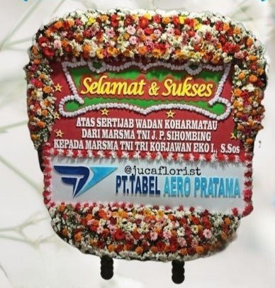 Papan Bunga Selamat & Sukses Larger Full Flower (Bp#51)
