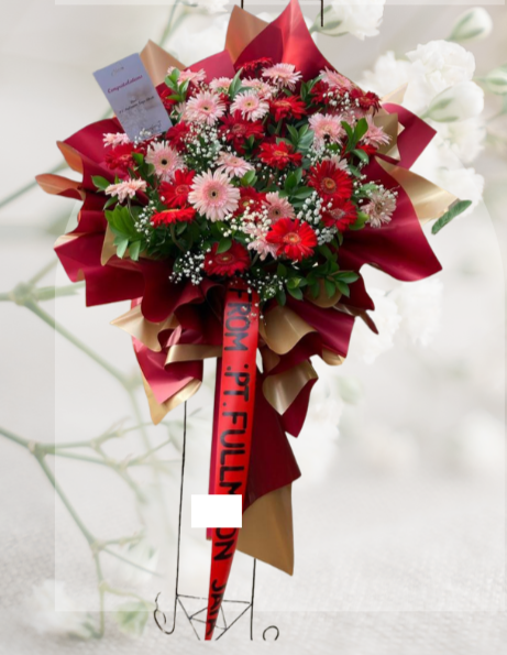 Sf#03 — Gerbera Mix Standing Flower