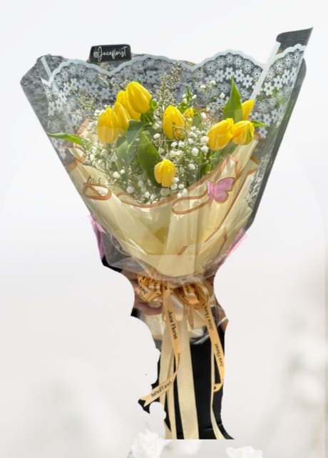 HBt#05 — Yellow Tulip Bouquet