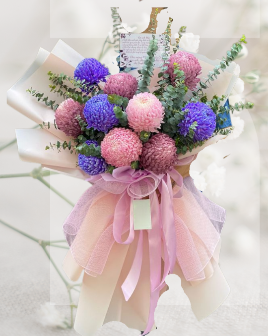 HBp#11 — Rainbow Peony Mom Bouquet