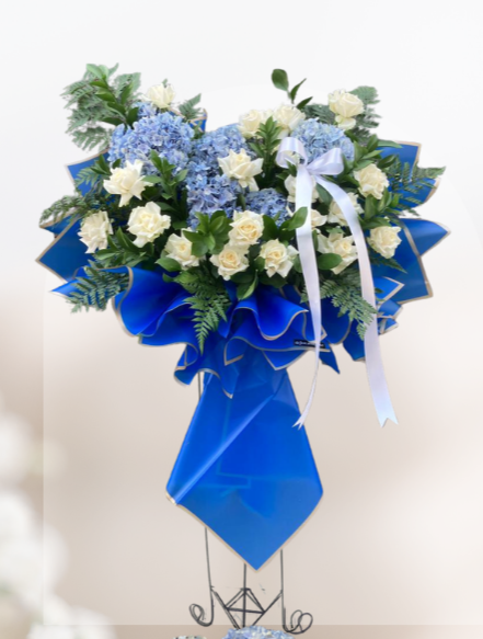 Sf#06 — Hydrangea Rose Standing Flower
