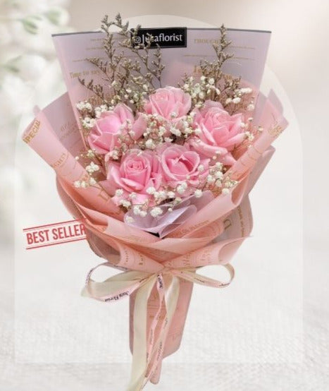 HBr#04 – Rose Bouquet 5 Roses