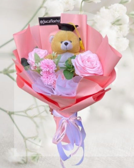 Buket Wisuda Rose Mix Bouquet HGd#11