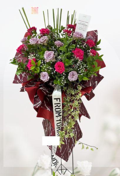 Sf#13 — Mix Rose Color Standing Flower
