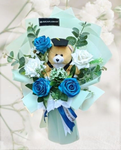Buket Wisuda Rose Mix Bouquet HGd#23