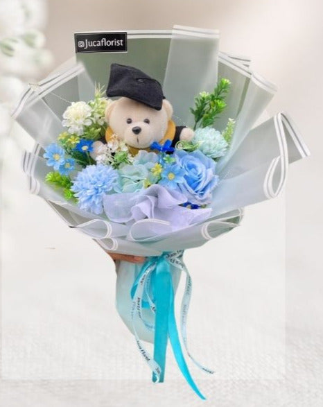 Buket Wisuda Rose Mix Bouquet HGd#24