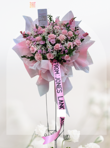 Sf#17 — Rose Mix Aster Regular Standing Flower
