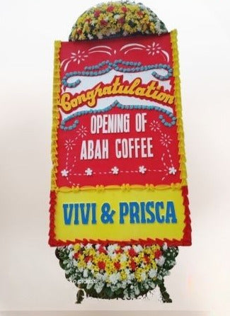 Papan Bunga Congratulations Opening Meriah (Bp#18)