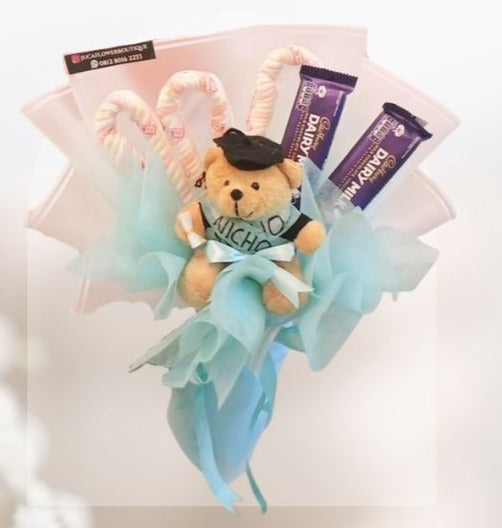 Buket Wisuda Rose and Chocolate HGd#18