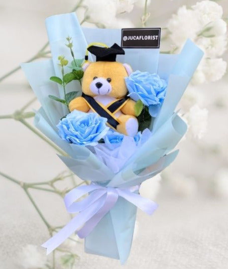 Buket Wisuda Rose Bouquet HGd#19
