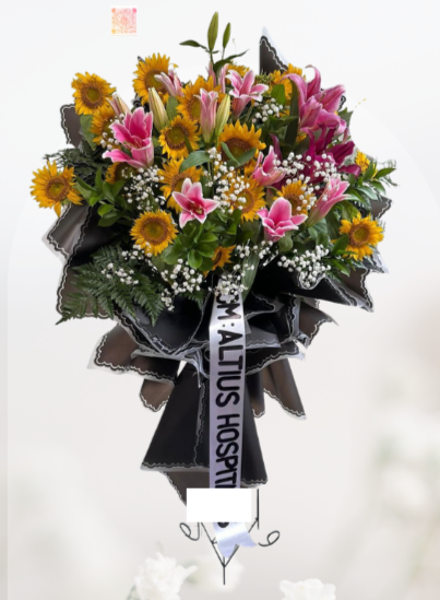 Sf#25 — Lily and Sun Flower Standing Flower