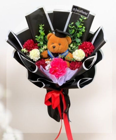 Buket Wisuda Rose Mix Bouquet HGd#26