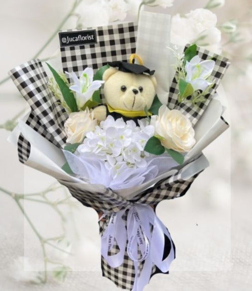 Buket Wisuda Rose Mix Bouquet HGd#27