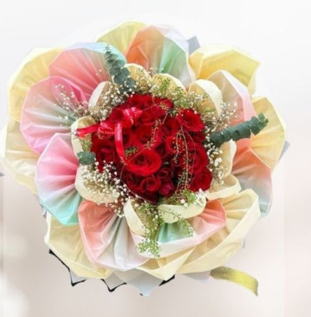 HBr#26 – Rose Bouquet 20 Red Roses