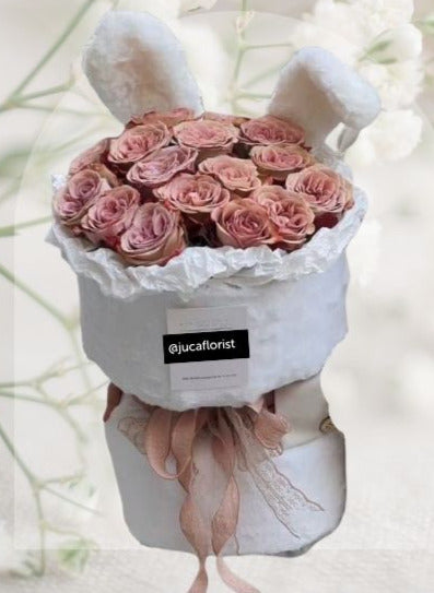 HBr#27 – Rose Bouquet 20 Bunny Roses