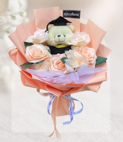 Buket Wisuda Rose Bouquet HGd#32